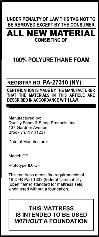 Consumer Product Safety Commission wins injunction against mattress manufacturer MattressReviews.co